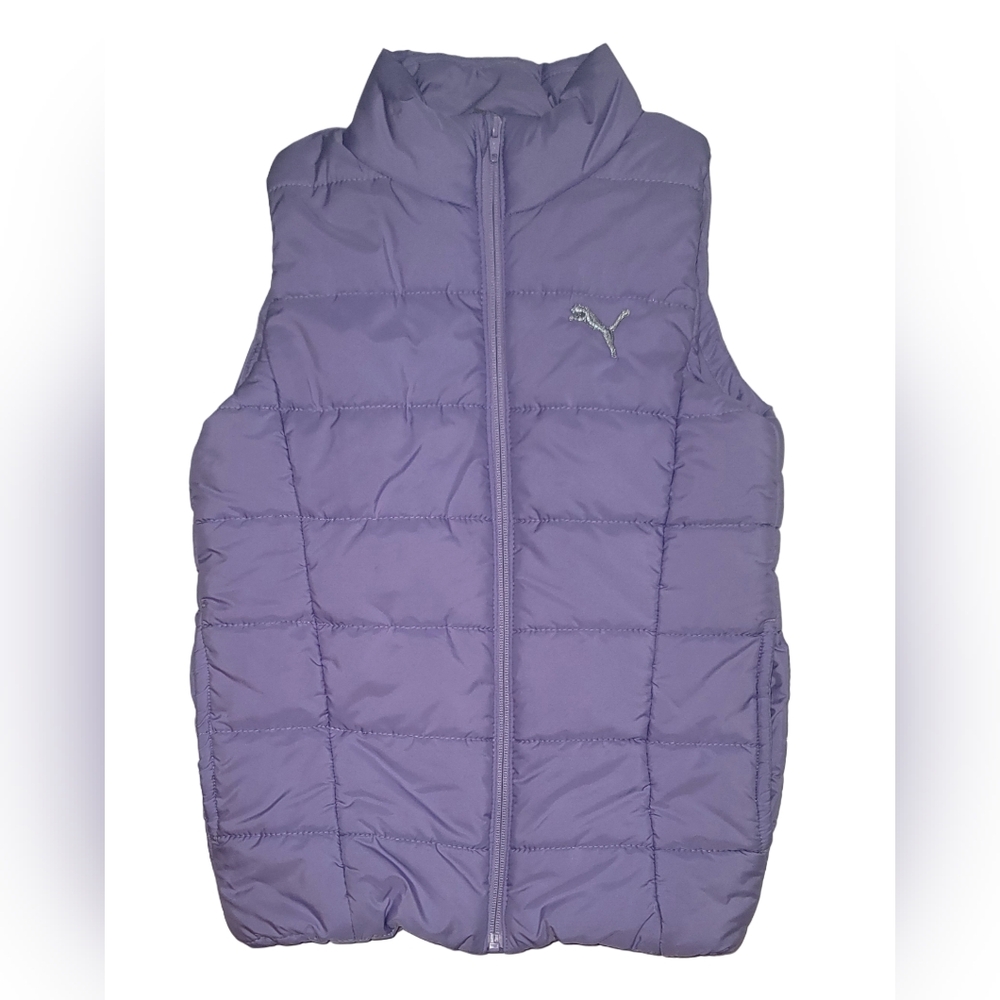 Puma Kids Puffer Vest - Purple